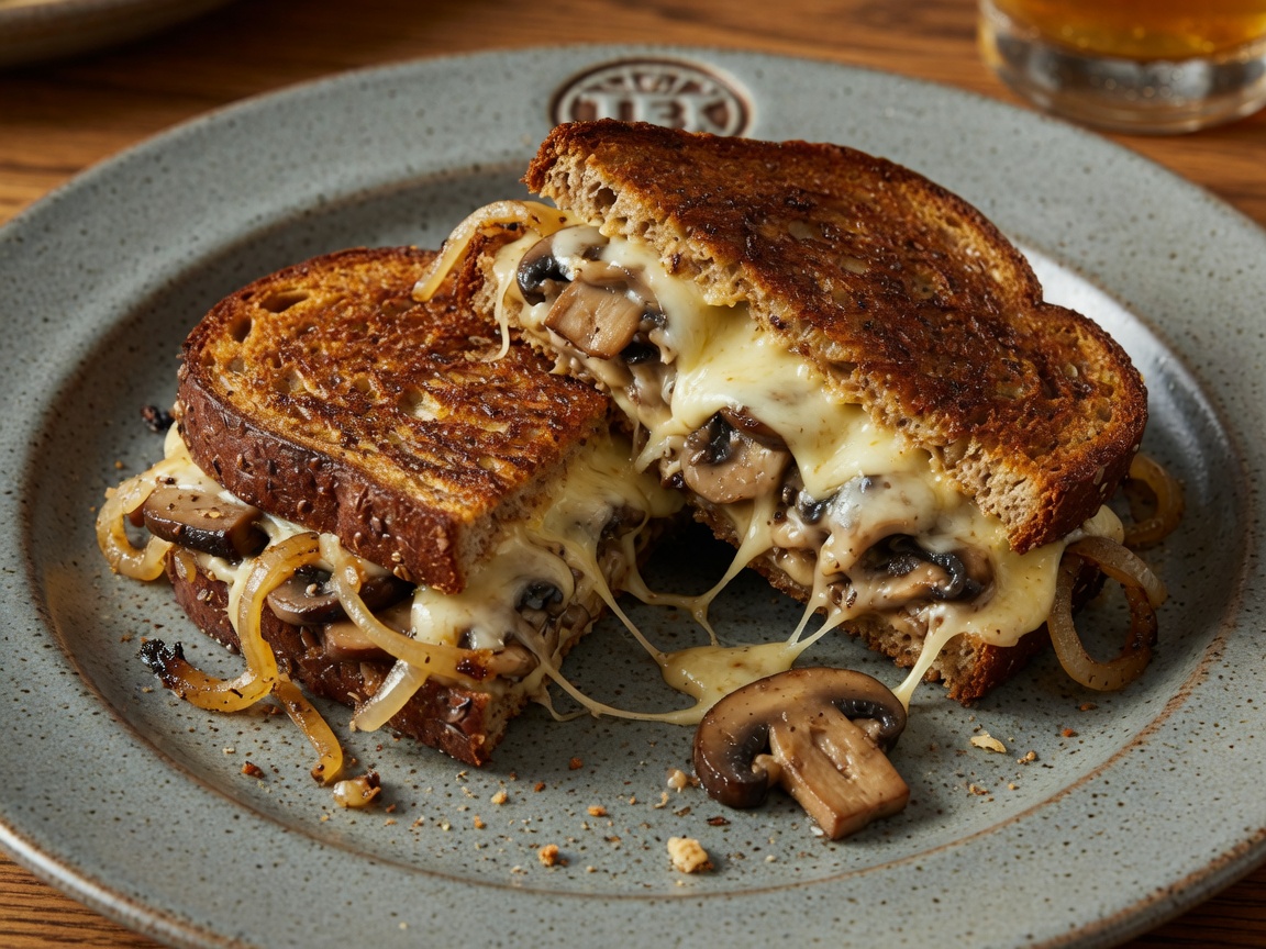 Mushroom malt melt